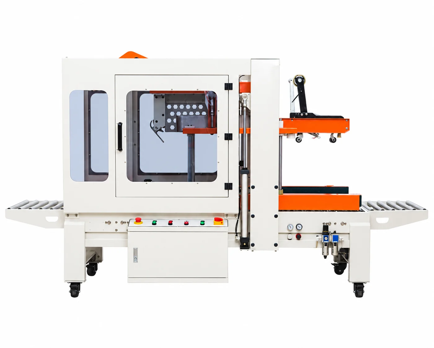 DQFXZ5050S enclosed automatic flap-folding carton sealer