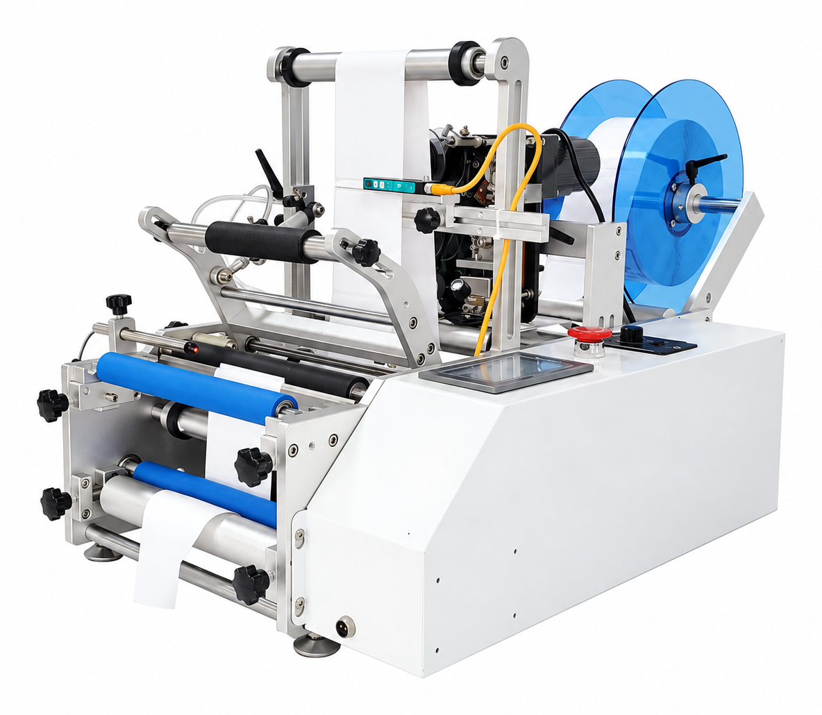 XL-T801 Semi-Automatic Round Bottle Labeling Machine