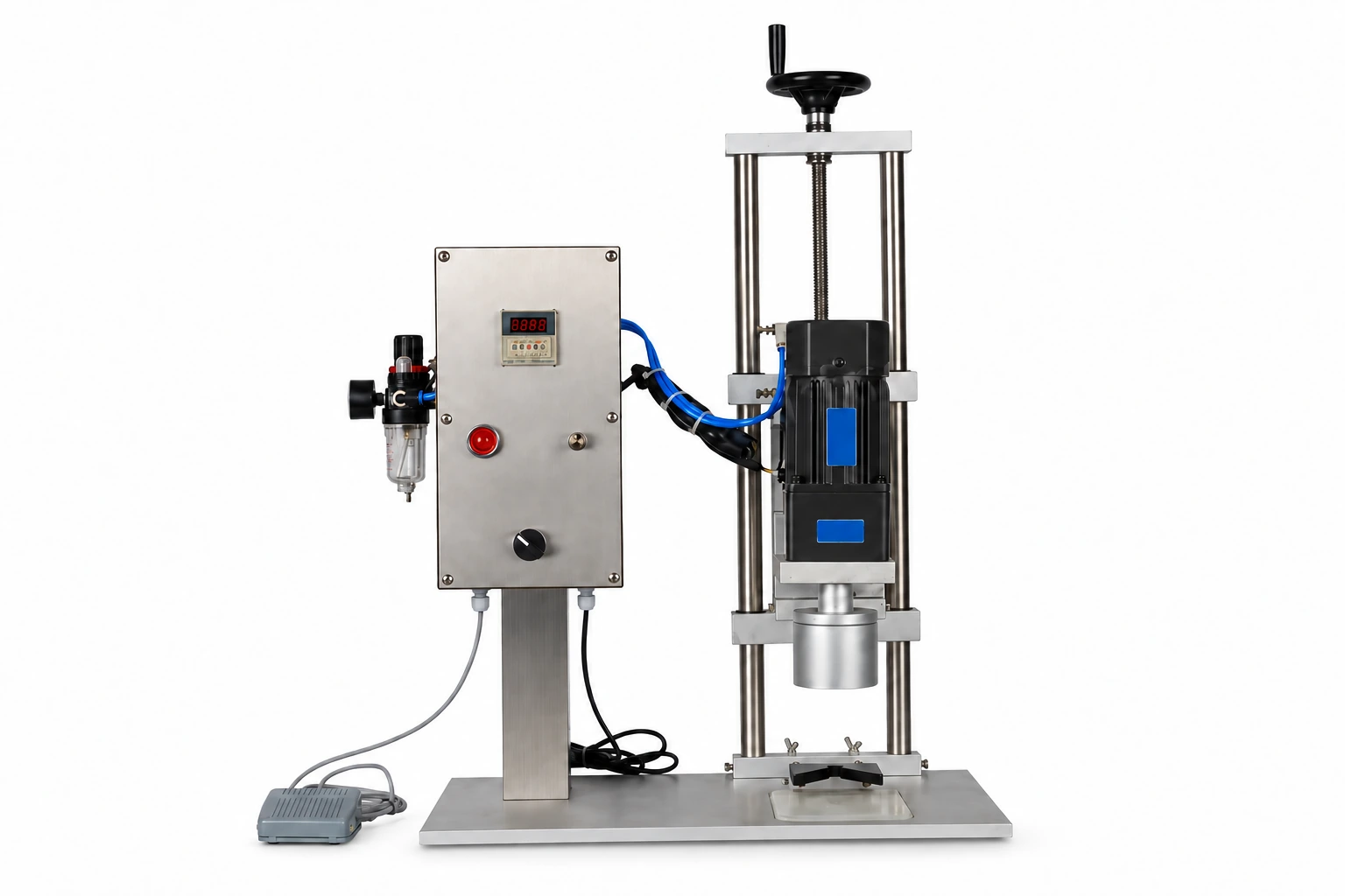 QDX-450 Semi-automatic screw capper